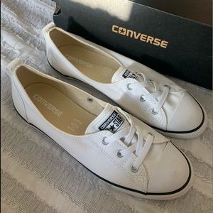 Ballet Lace up all star converse shoes